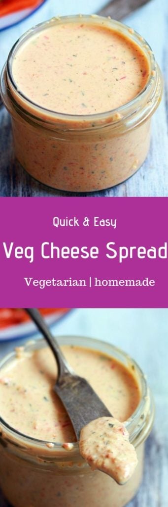 Homemade cheese spread recipe