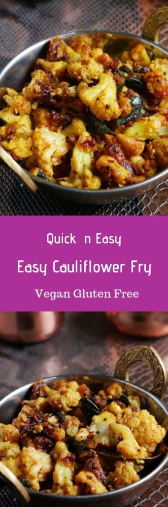 Cauliflower curry recipe