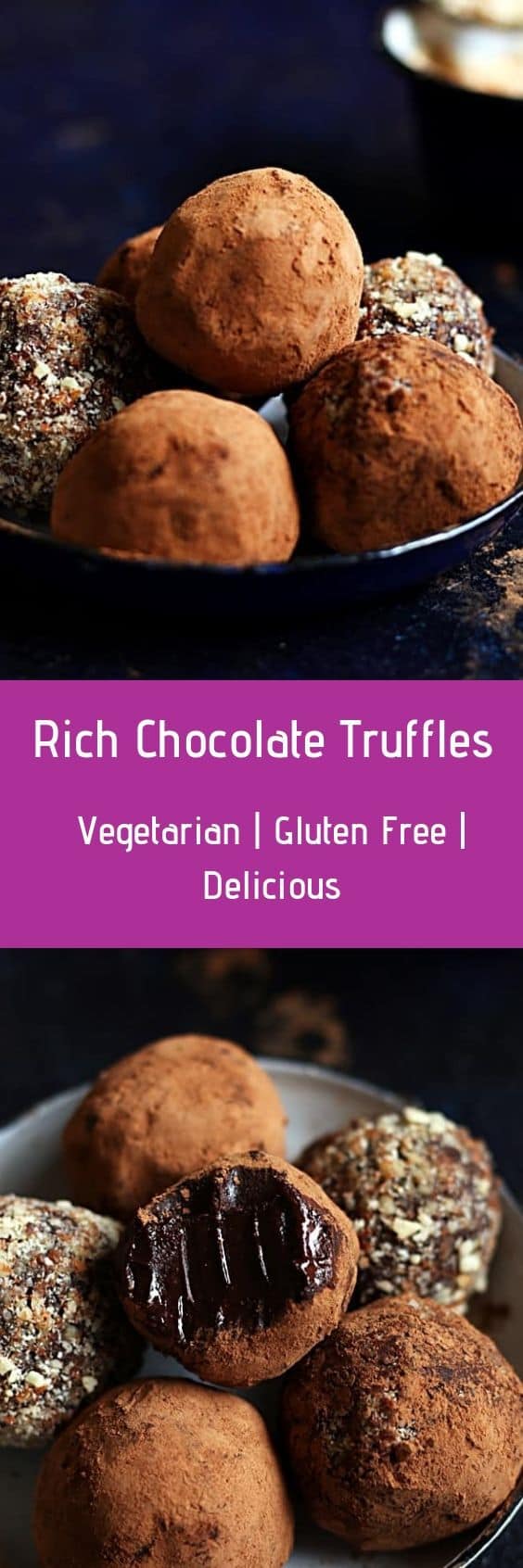 chocolate truffles recipe | How to make chocolate truffles