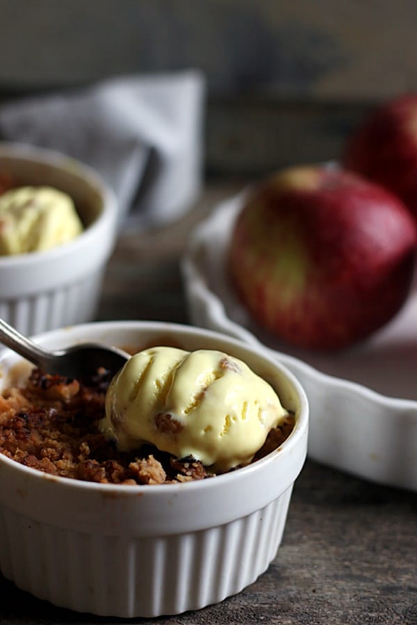 easy apple crumble