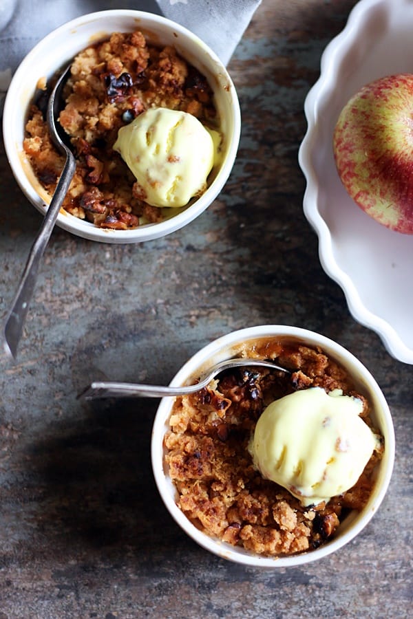 apple crumble recipe