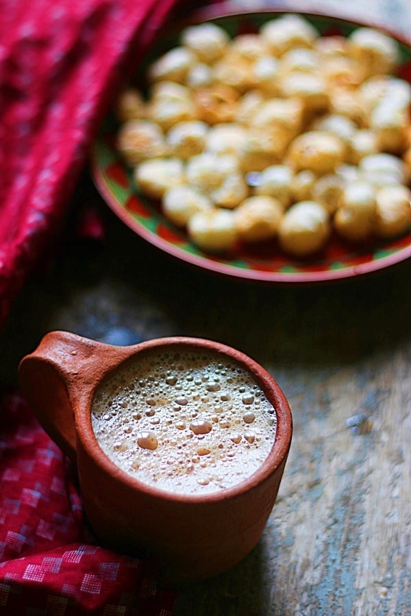 mint tea ready to serve