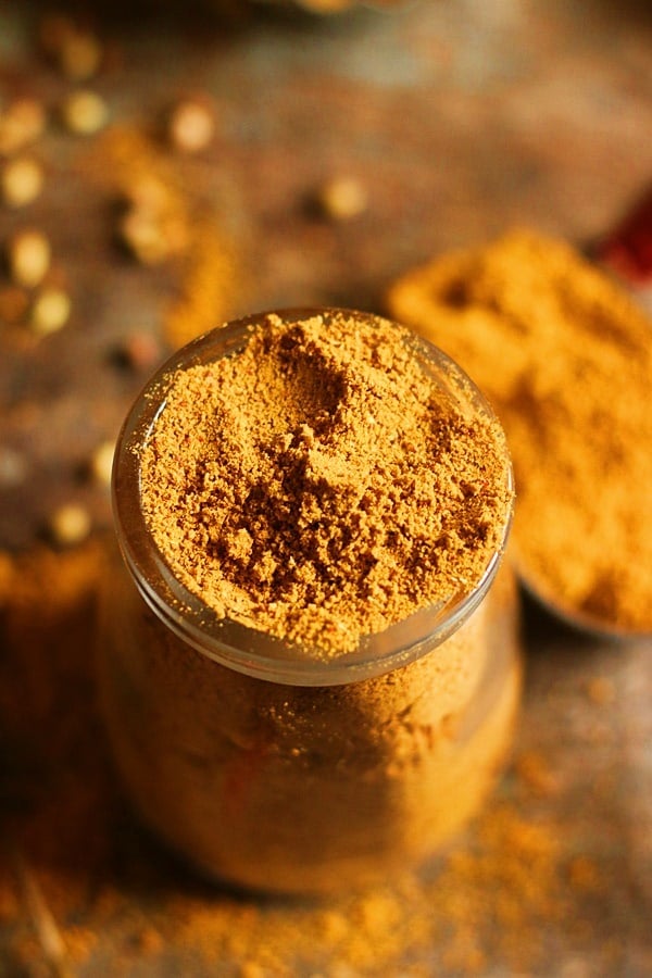 sambar powder recipe