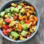 roasted sweet potato salad recipe