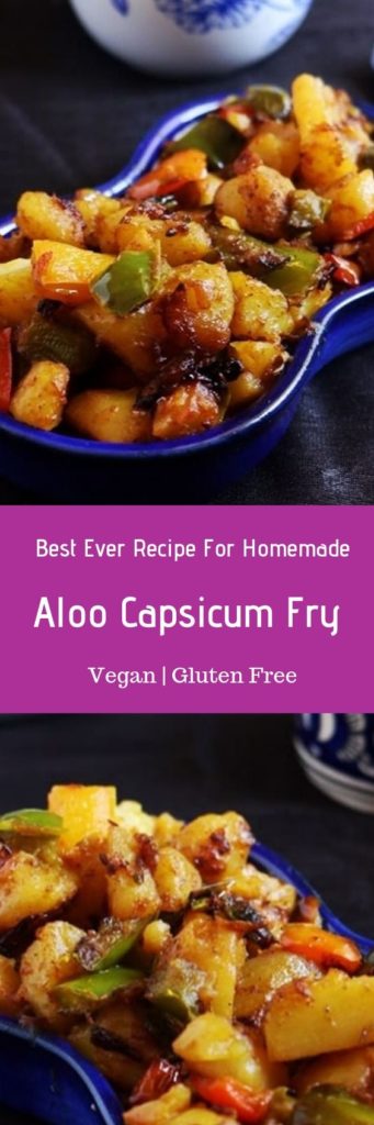 Aloo capsicum recipe