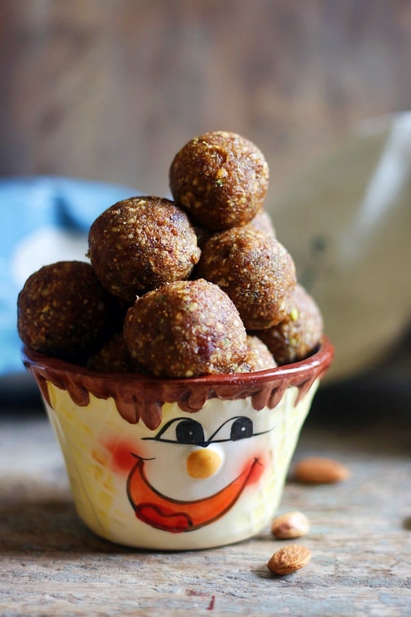 easy dry fruits laddu recip