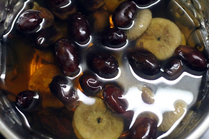 soaked dry fruits for dry fruits laddu