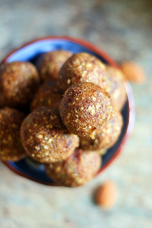 dry fruits laddu ready to serve