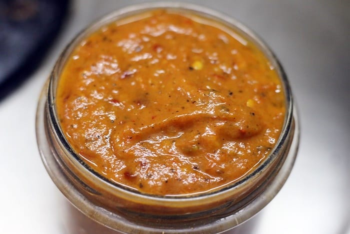 homemade sauce for paneer pizza