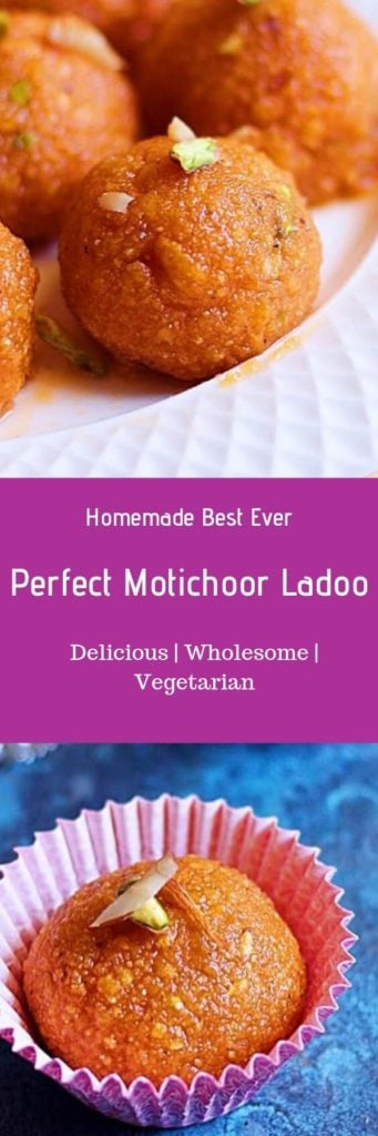 Motichoor ladoo recipe