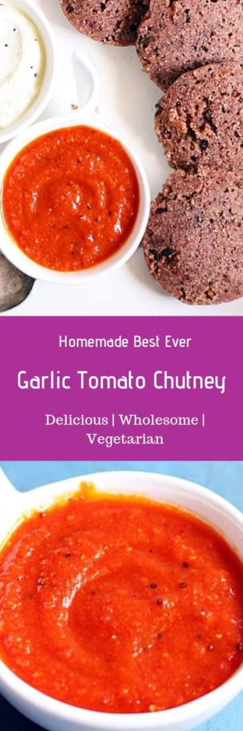 Tomato garlic chutney recipe