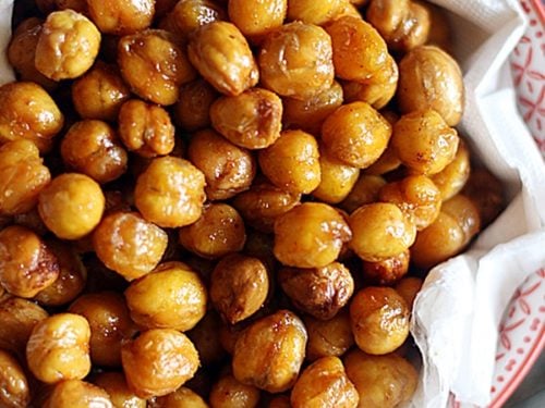 Roasted Chickpeas (Roasted Chana) | Cook Click N Devour!!!
