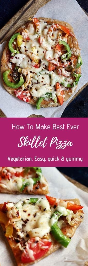 Skillet pizza recipe