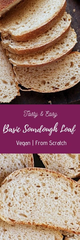 Easy Sourdough Bread Loaf