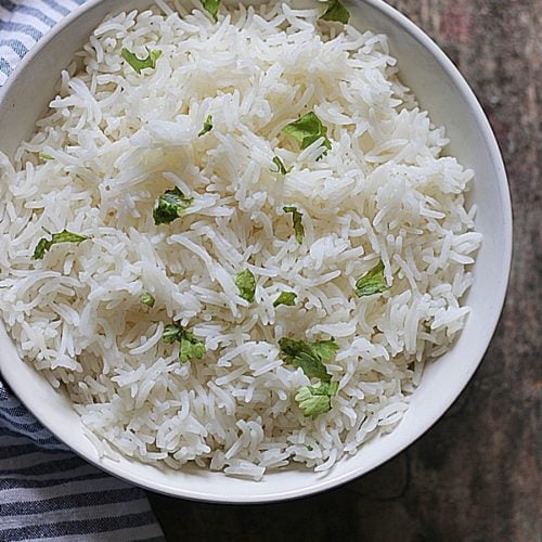 Plain Basmati Rice Recipe