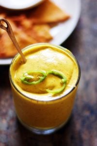 Mango mustard dipping sauce