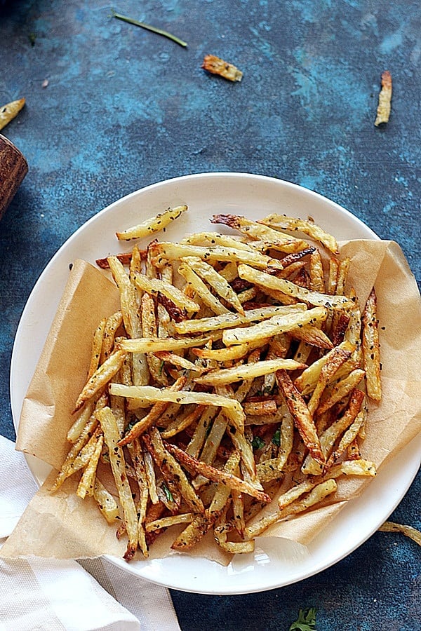 Oven baked french fries