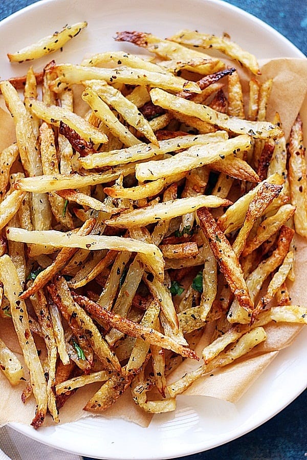 Oven baked french fries