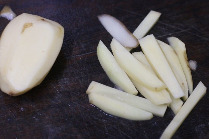 Oven baked french fries