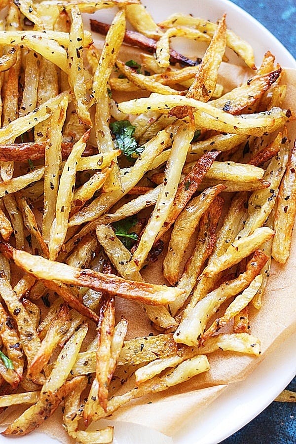 Oven baked french fries