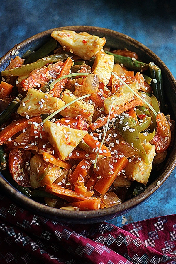 tofu stir fry recipe