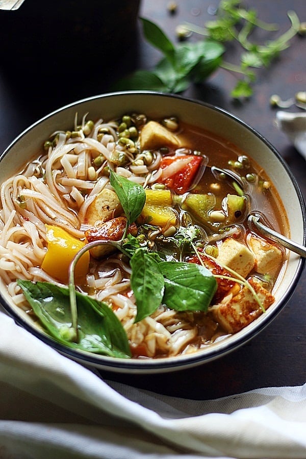 homemade vegan pho recipe