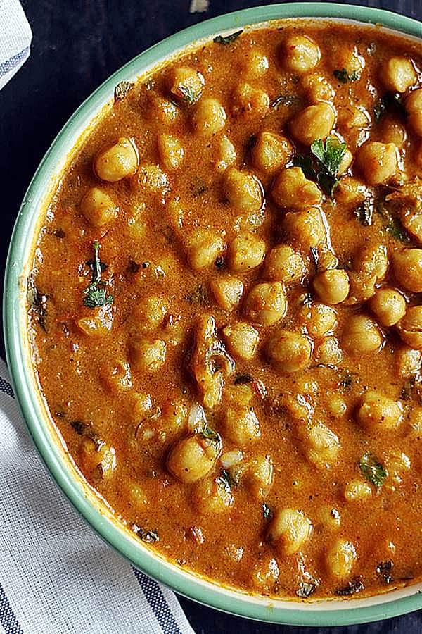 simple chickpea curry