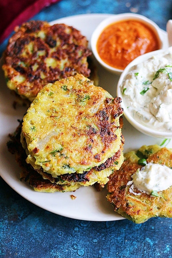 homemade zucchini fritters recipe