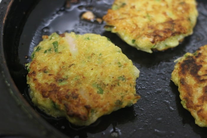 crispy homemade zucchini fritters