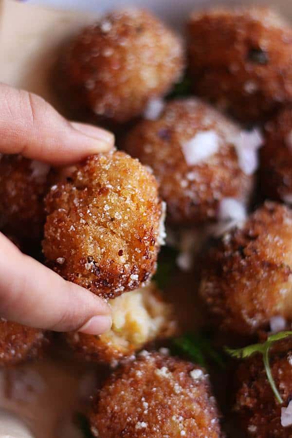 crispy cauliflower nuggets