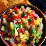 Mexican pineapple salsa