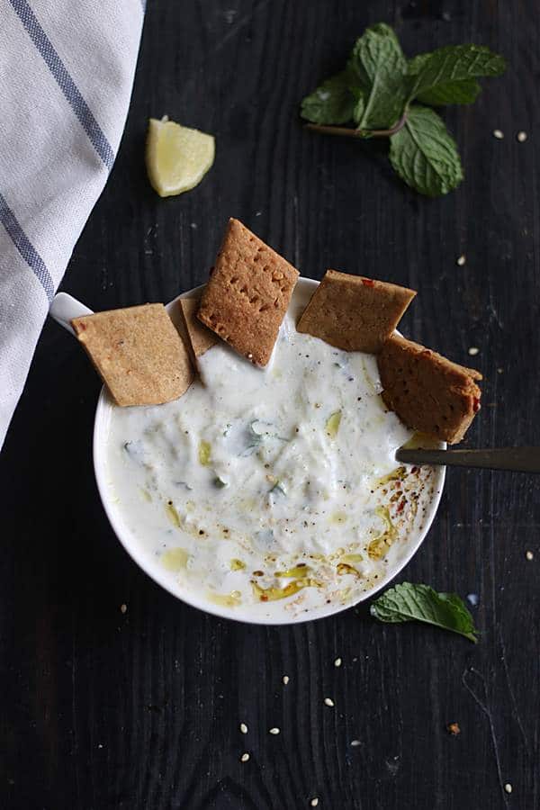 Greek tzatziki sauce