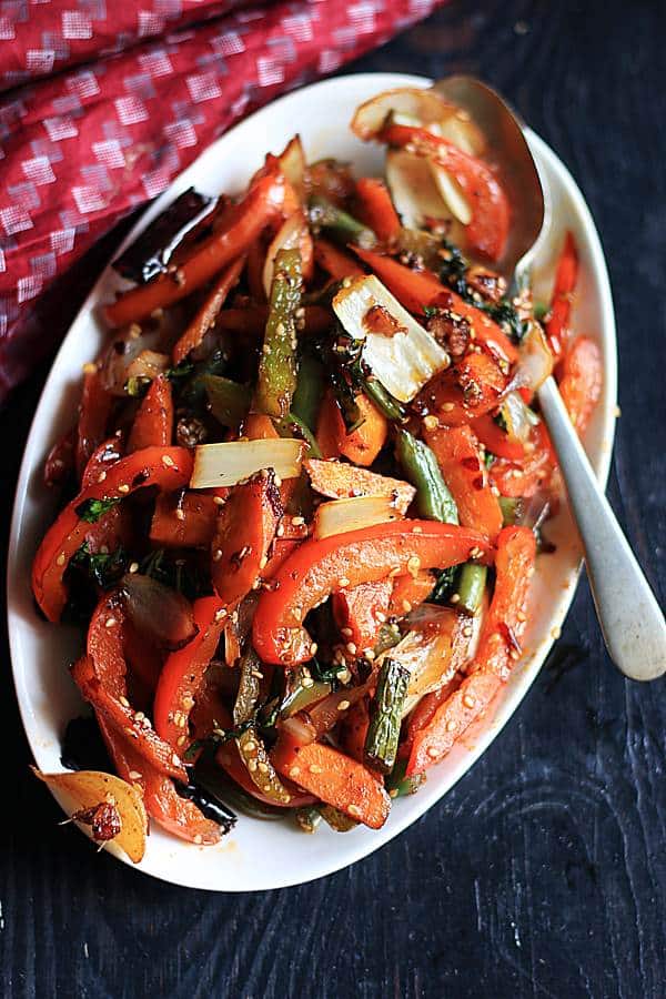 easiest vegetable stir fry