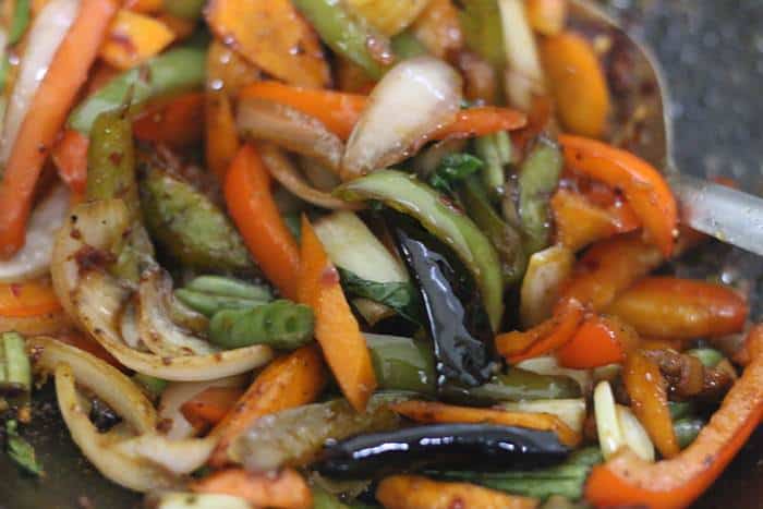 stir fry vegetables