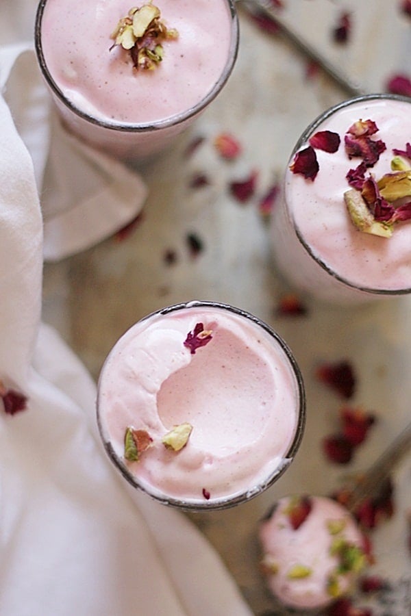 easy rose mousse