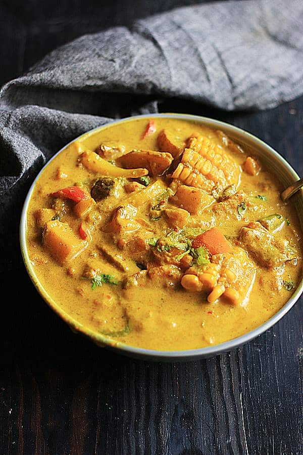 vegan thai yellow curry