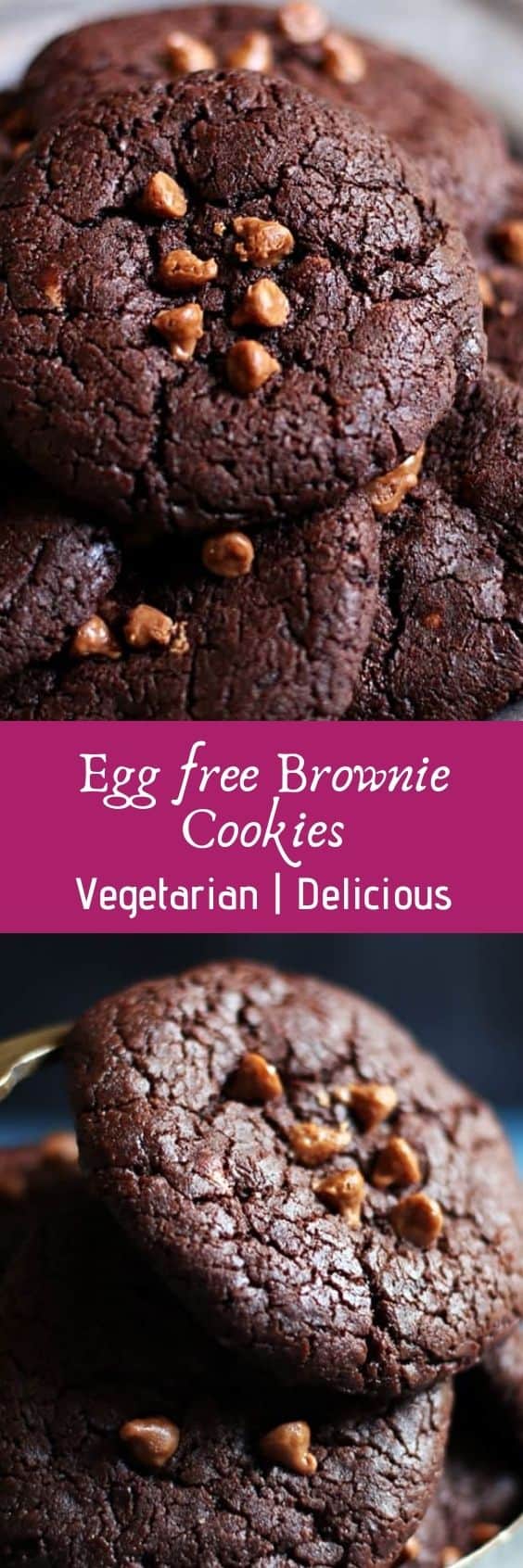 Brookies Recipe (Eggless Brownie Cookies) Cook Click N Devour!!!