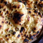 Cooked kulchas ready to serve
