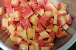 finely chopped carrots