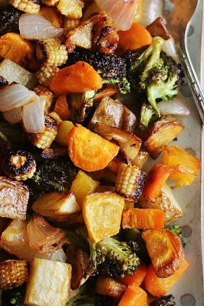 Easy Roasted Winter Vegetables