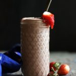 single serving chocolate strawberry smoothie