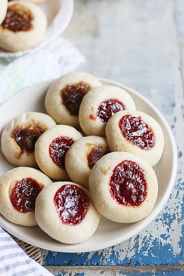 Easy Thumbprint Cookies Recipe | Cook Click N Devour!!!