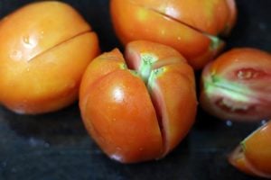 fresh ripe tomatoes