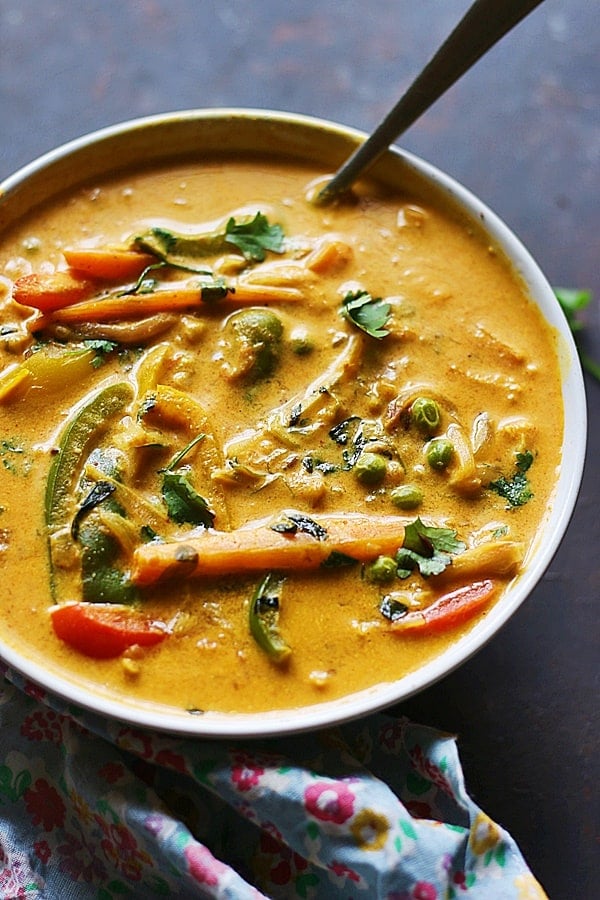 easy veg chilli milli curry 