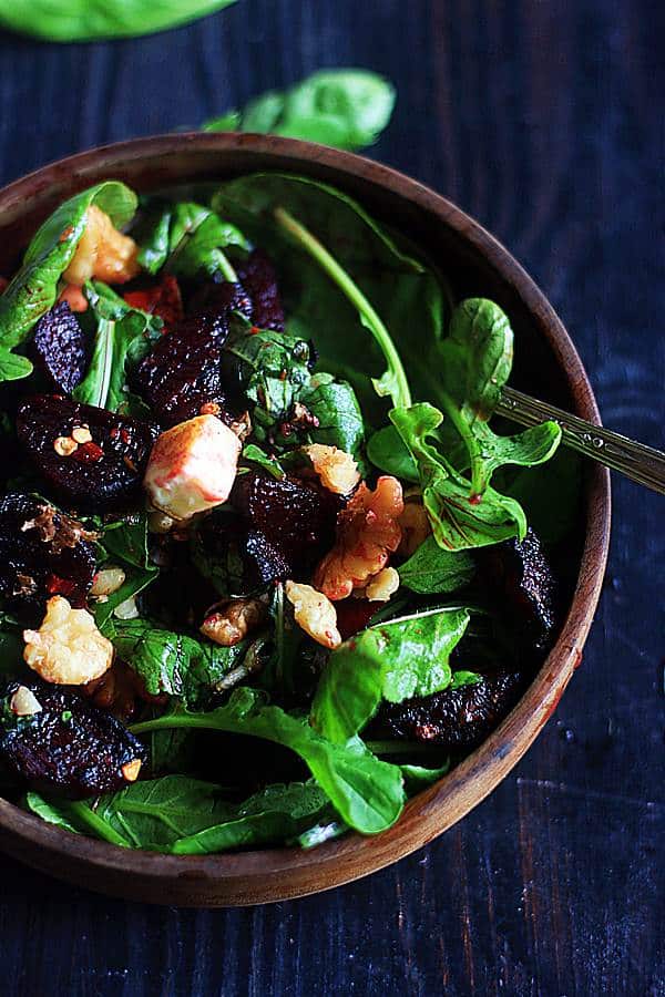 Easy Arugula Beet Salad Recipe Cook Click N Devour!!!