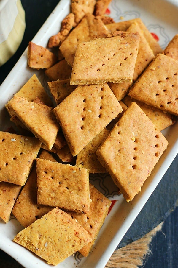 Gluten-Free Chickpea Crackers Recipe