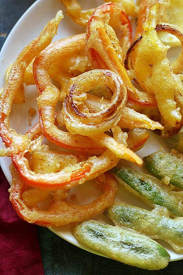 Deep Fried Vegetables Recipe 