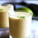healthy creamy vegan avocado milkshake