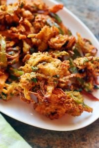 easy crispy homemade vegetable pakora