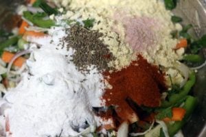 ingredients for pakora recipe